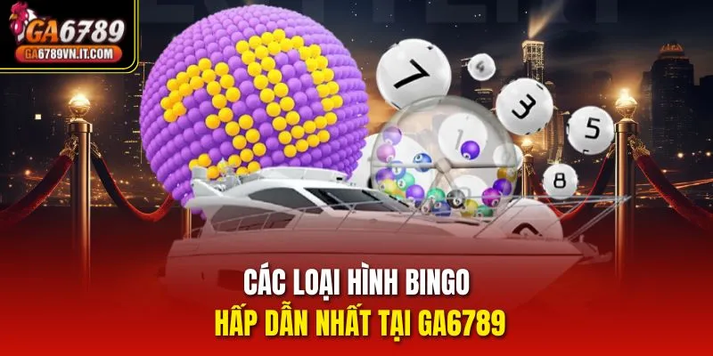 Các loại hình Bingo hấp dẫn nhất tại ga6789