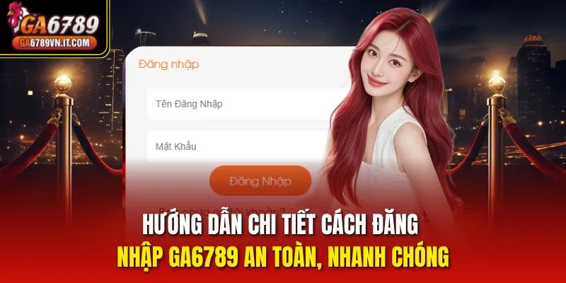 Hướng dẫn chi tiết cách đăng nhập Ga6789 an toàn, nhanh chóng